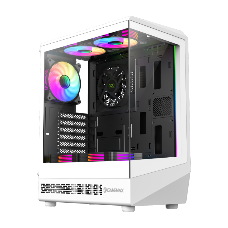 GameMax Vista COC AW Mid-Tower ATX Gaming Case w/ Glass GameMax Vista COC AW Mid-Tower ATX Gaming Case w/ Glass